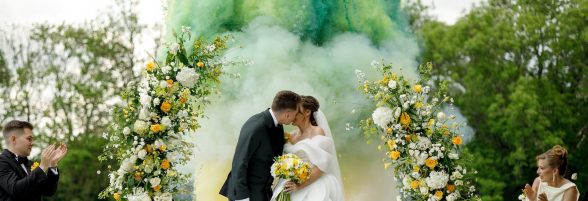 Украинско-британская свадьба в Chapi Hnízdo